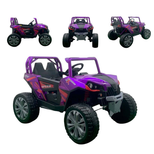 Carro Eléctrico Recargable para Niños y Niñas 1-6 Años – Lujo, Seguridad y Diversión Asegurada