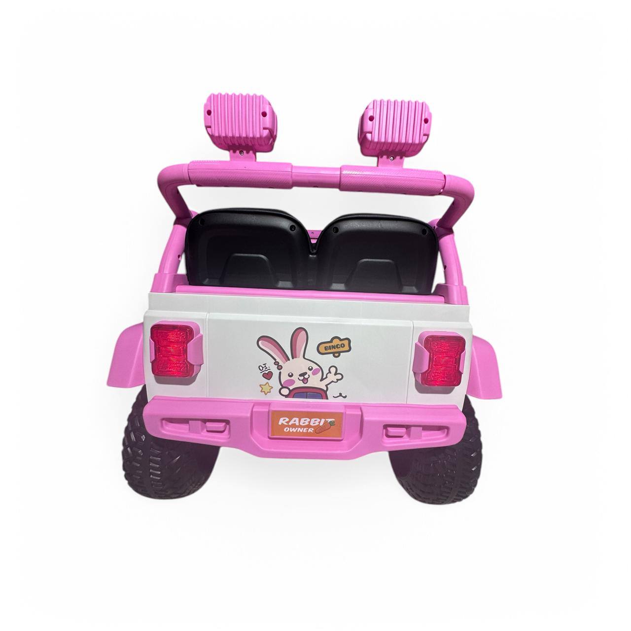 Carro Eléctrico Recargable para Niñas 1-6 Años  Llantas de Goma 4 Motores Control Remoto y Aplicación Móvil | Batería 12V Luces LED y Música en Español