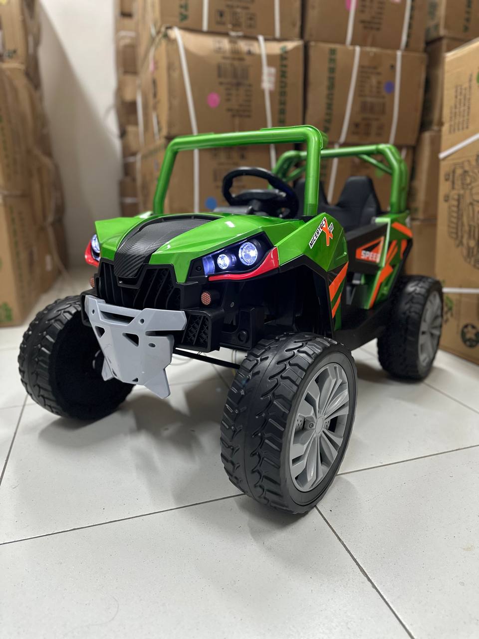 Carro Eléctrico Recargable para Niños y Niñas 1-6 Años – Lujo, Seguridad y Diversión Asegurada