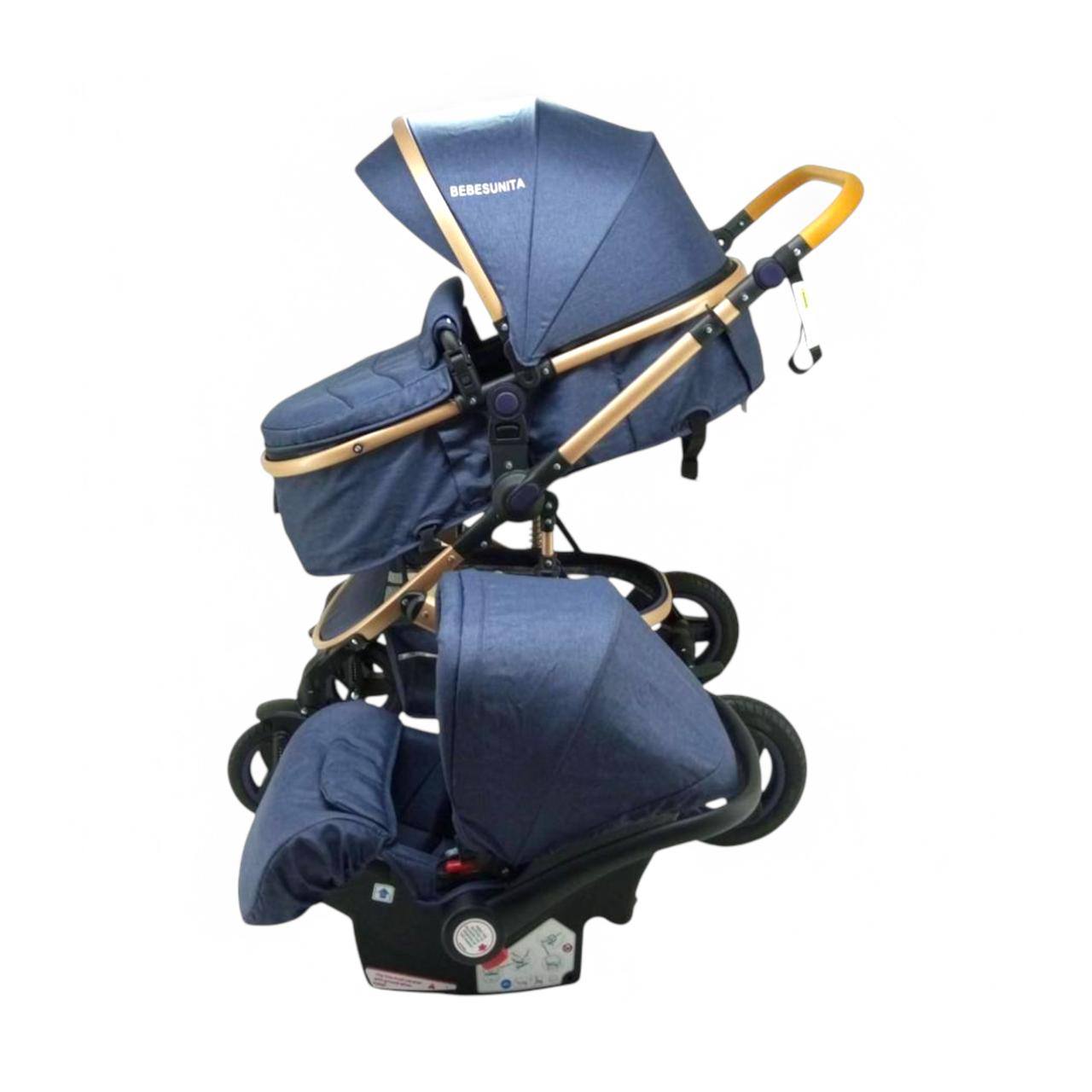 Coche Paseador Moisés Milano con Porta Bebé para Carros + Accesorios + Obsequios