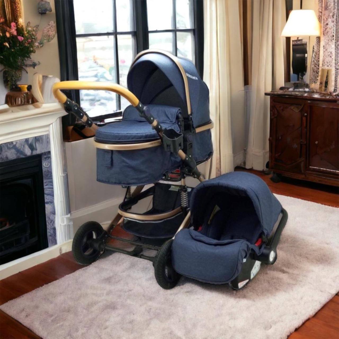 Coche Paseador Moisés Milano con Porta Bebé para Carros + Accesorios + Obsequios