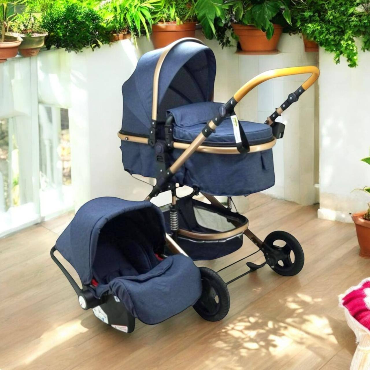 Coche Paseador Moisés Milano con Porta Bebé para Carros + Accesorios + Obsequios